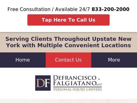 DeFrancisco & Falgiatano Personal Injury Lawyers