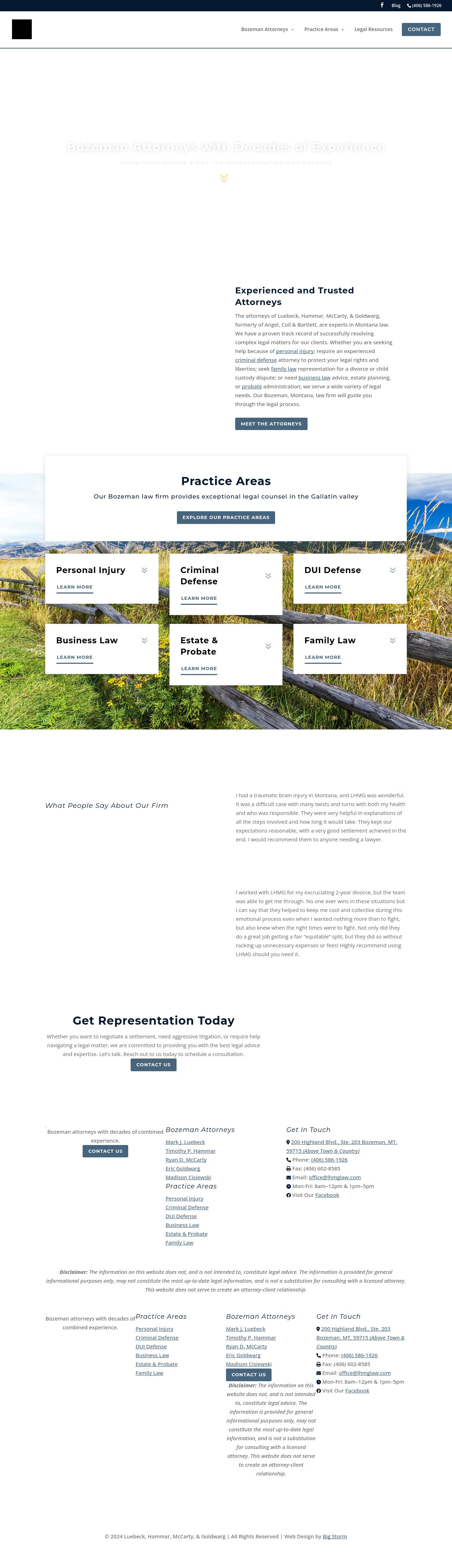 Angel, Coil & Bartlett - Bozeman MT Lawyers