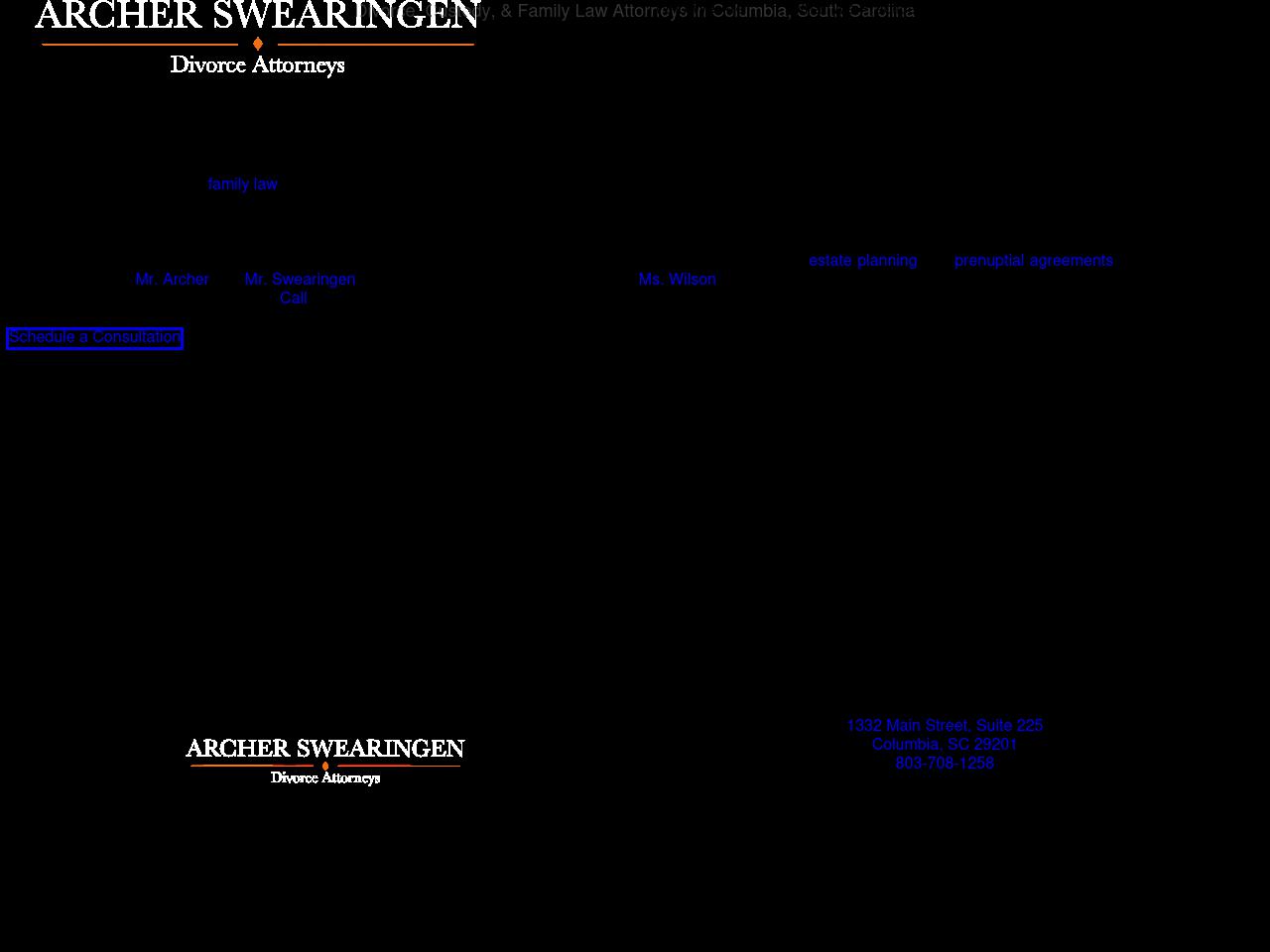 Archer Swearingen Divorce Attorneys - Columbia SC Lawyers