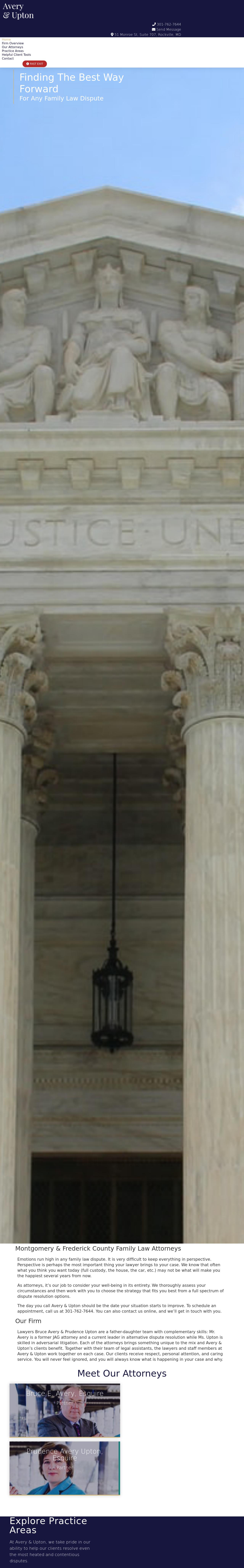 Avery & Upton - Rockville MD Lawyers