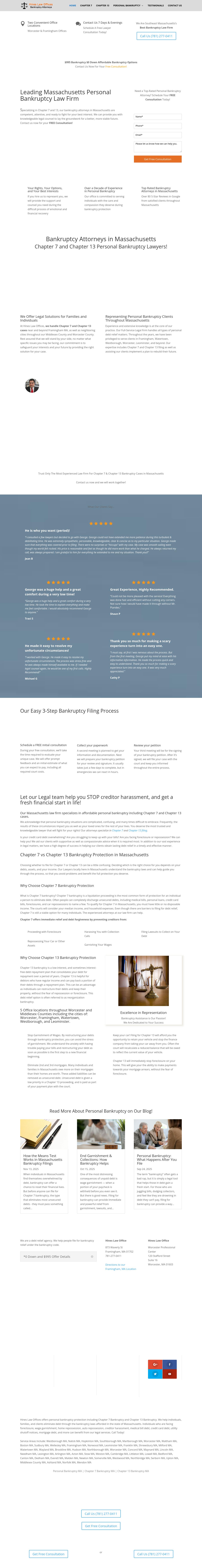 Hines Law Offices - Framingham MA Lawyers