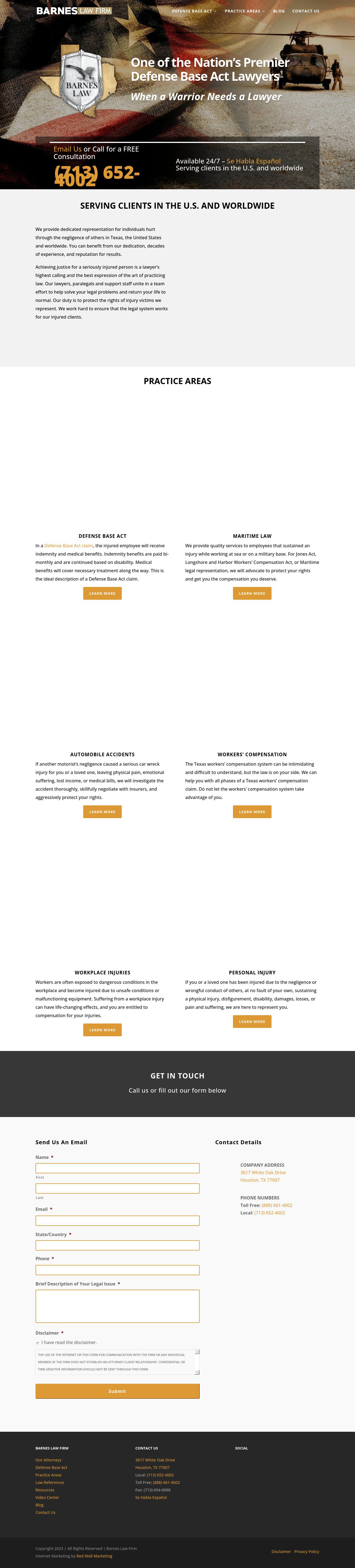 Barnes Law Firm, Ltd. LLP - Houston TX Lawyers