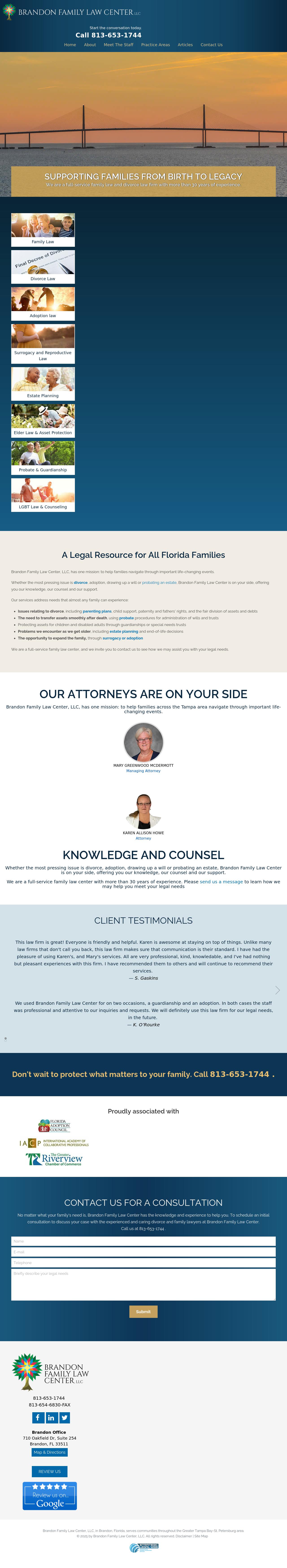 Brandon Family Law Center, LLC - Brandon FL Lawyers