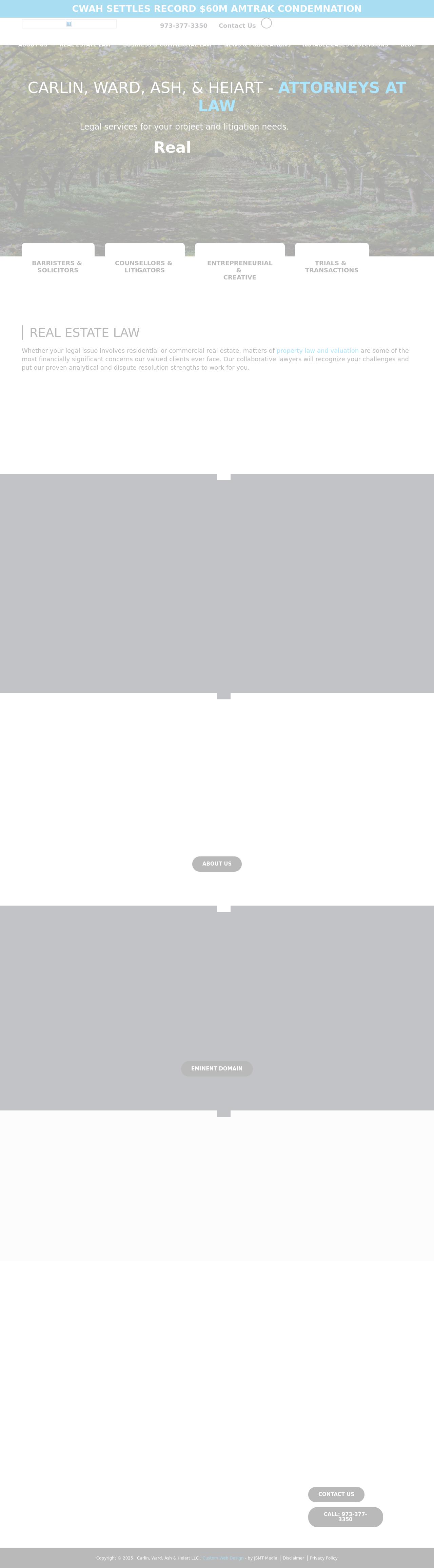 Carlin & Ward, P.C. - Florham Park NJ Lawyers