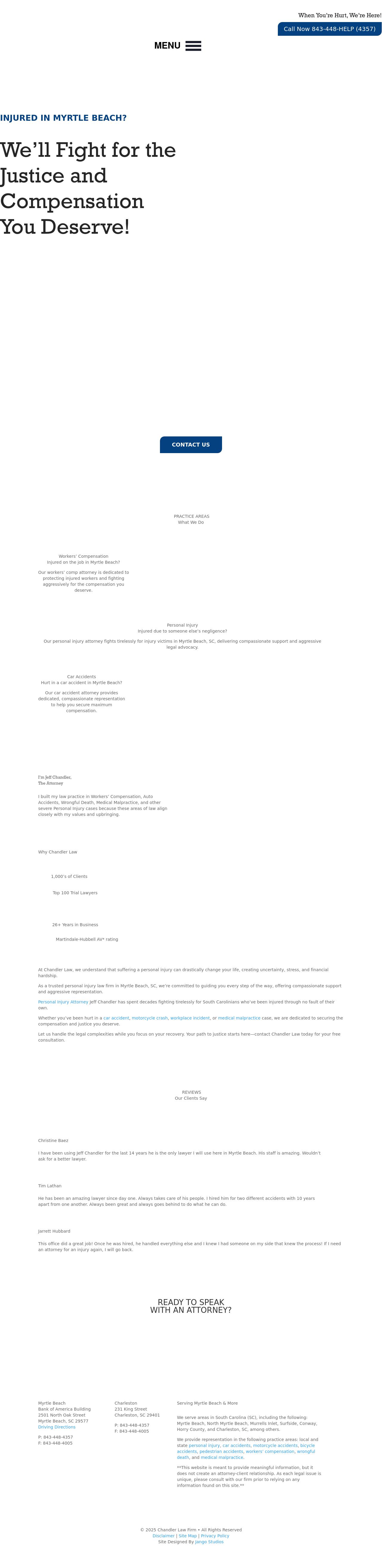 Chandler Law Firm - Myrtle Beach SC Lawyers