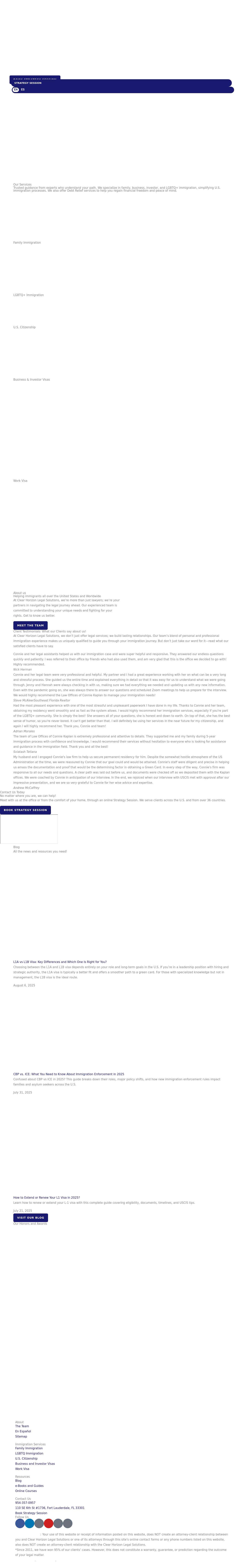 Law Offices of Connie Kaplan, P.A. - Fort Lauderdale FL Lawyers