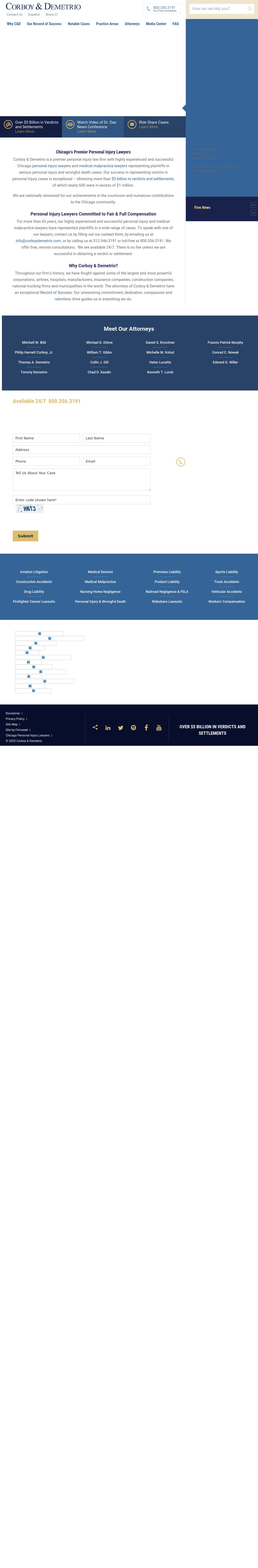 Corboy & Demetrio - Chicago IL Lawyers