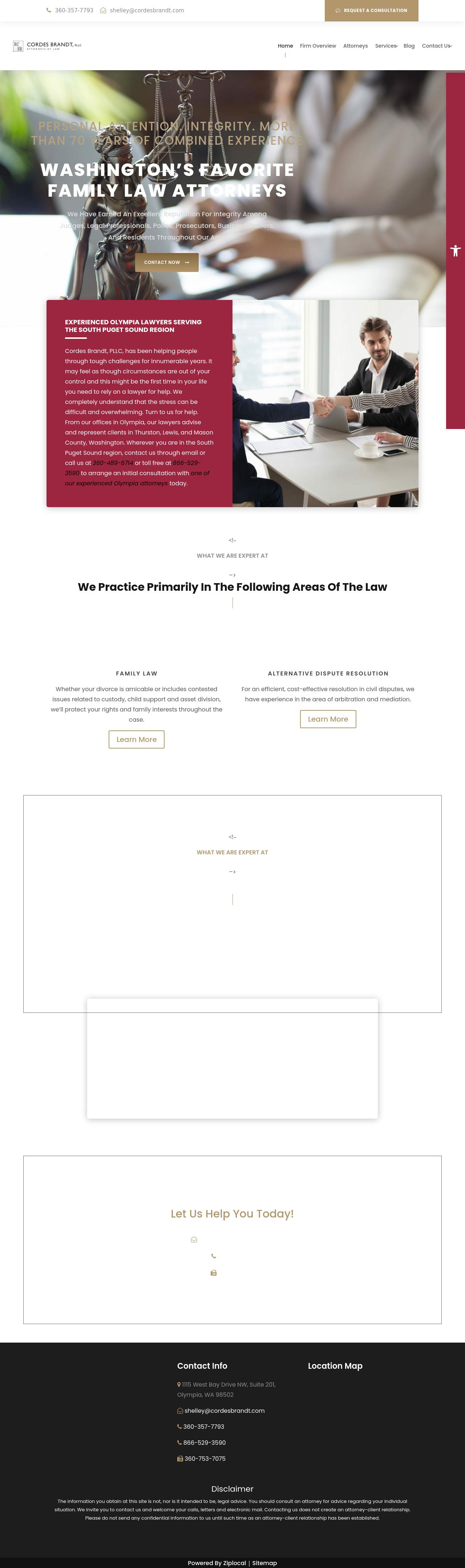 Cordes Brandt, PLLC - Olympia WA Lawyers