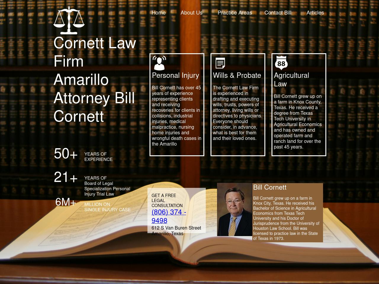 Cornett Law Firm P.L.L.C. - Amarillo TX Lawyers