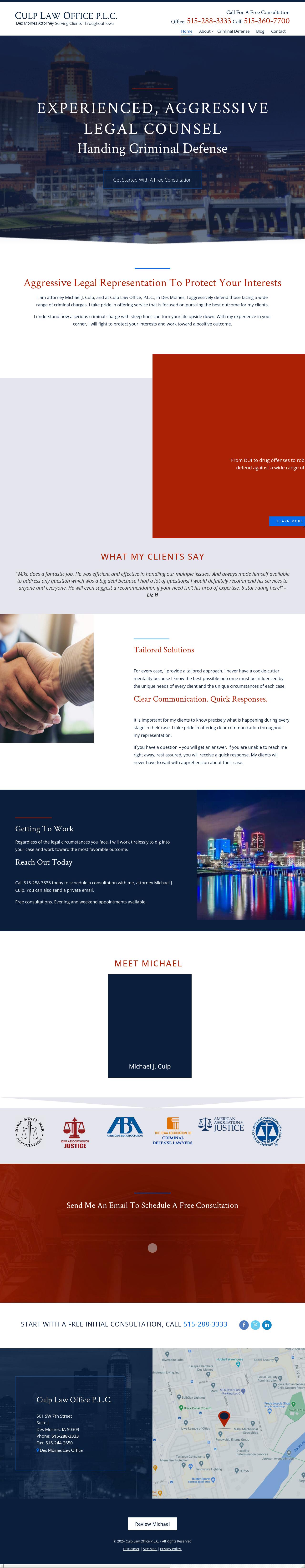 Culp, Doran & Genest, P.L.C - Des Moines IA Lawyers