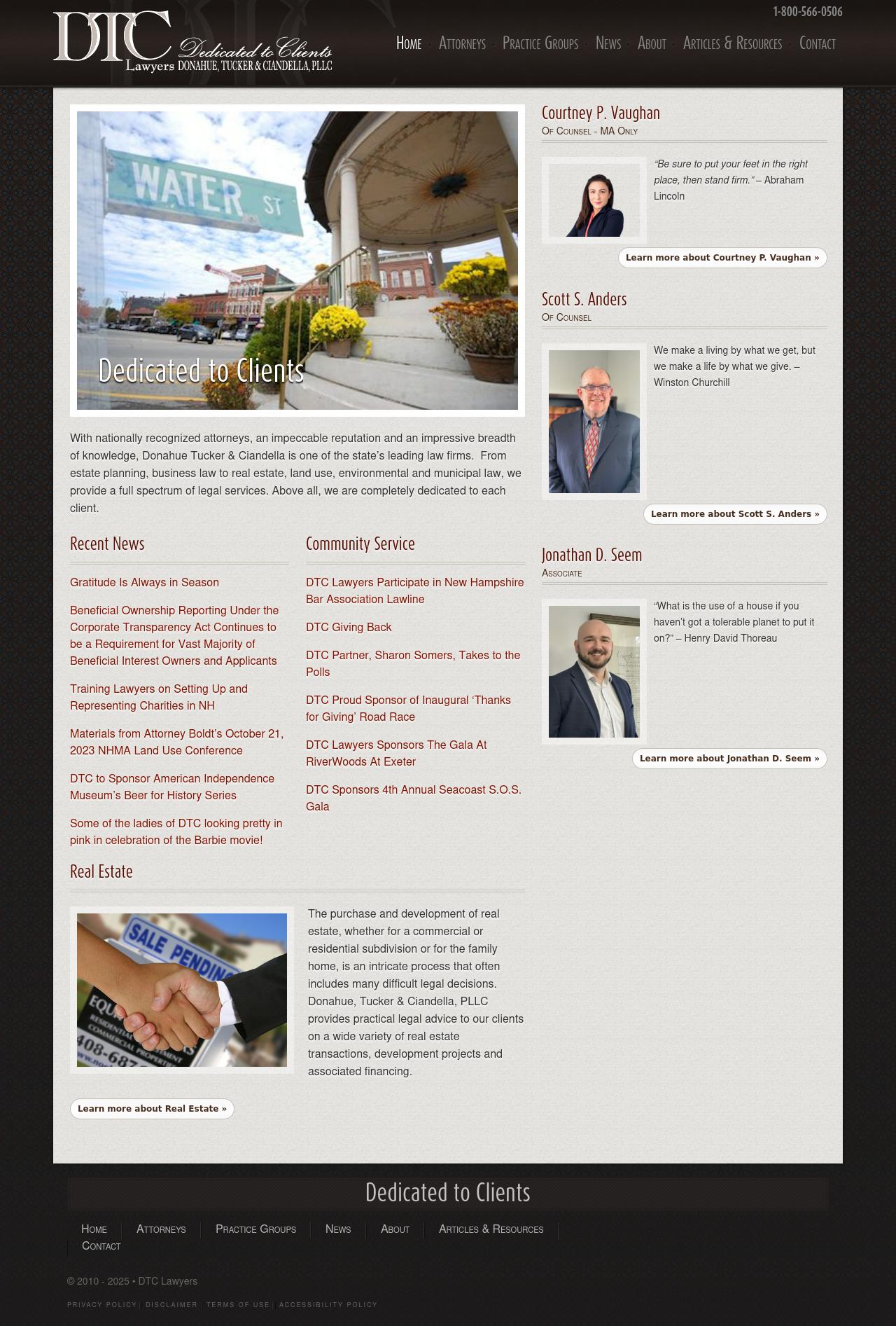 Donahue Tucker & Ciandella PLLC - Exeter NH Lawyers