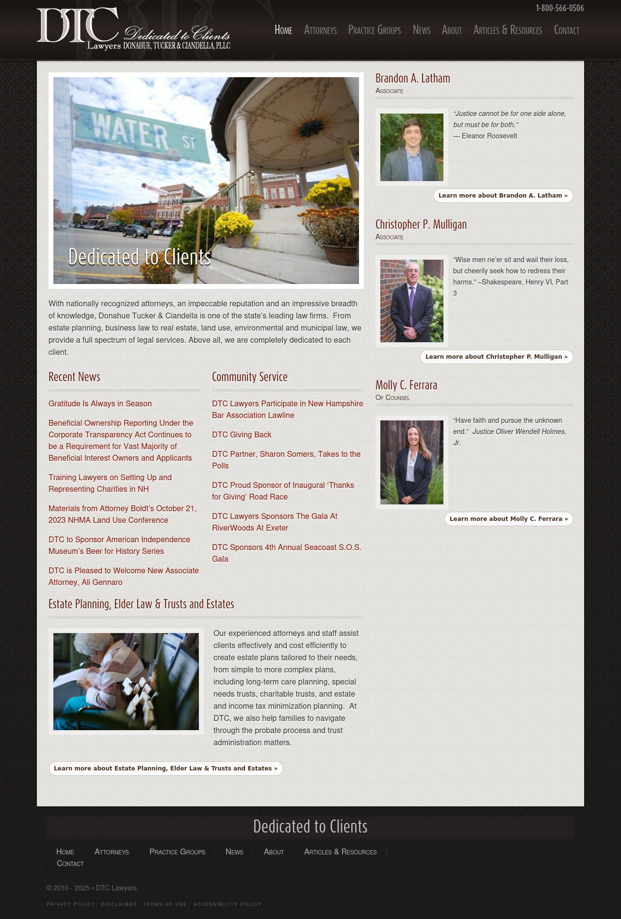 Donahue Tucker & Ciandella PLLC - Portsmouth NH Lawyers