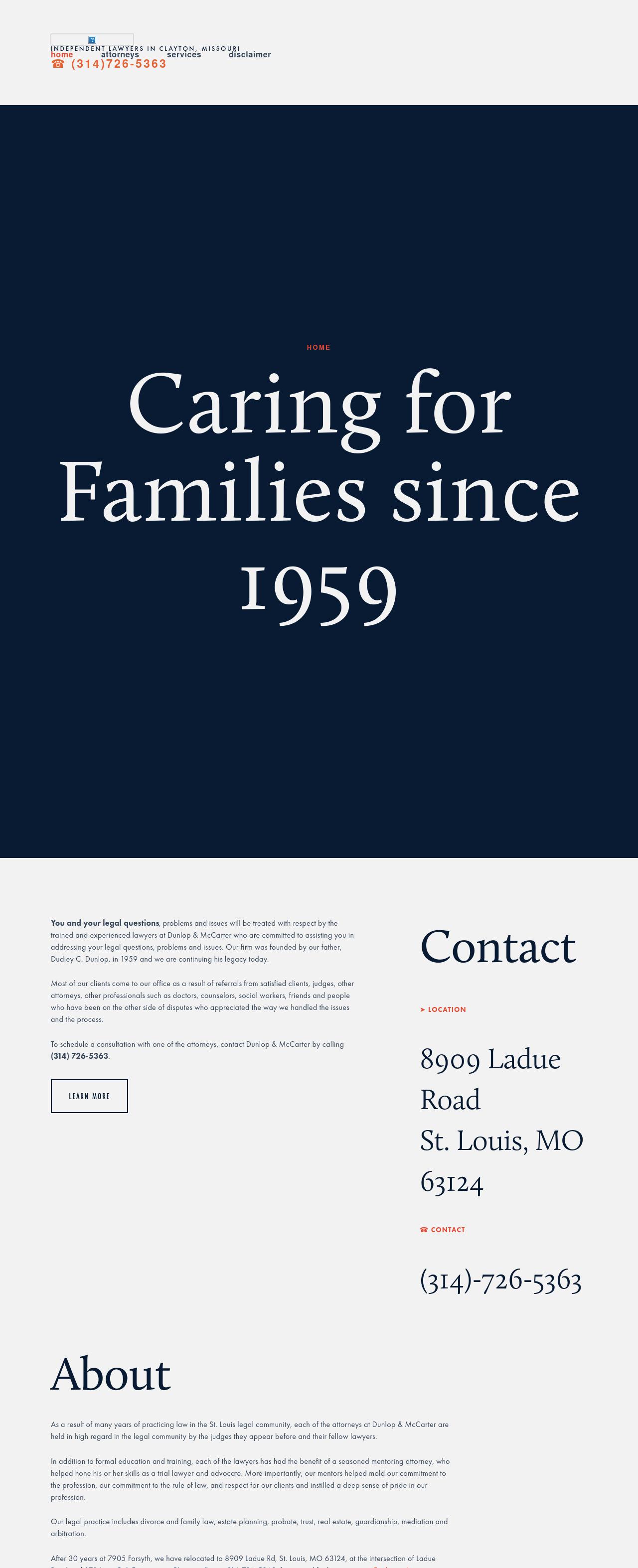 Dunlop, McCarter & Granneman - St. Louis (Clayton) MO Lawyers