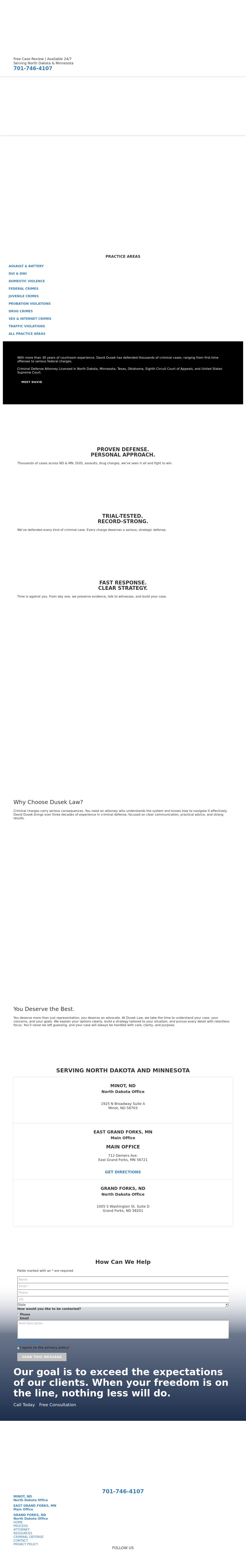 Dusek Law - East Grand Forks MN Lawyers