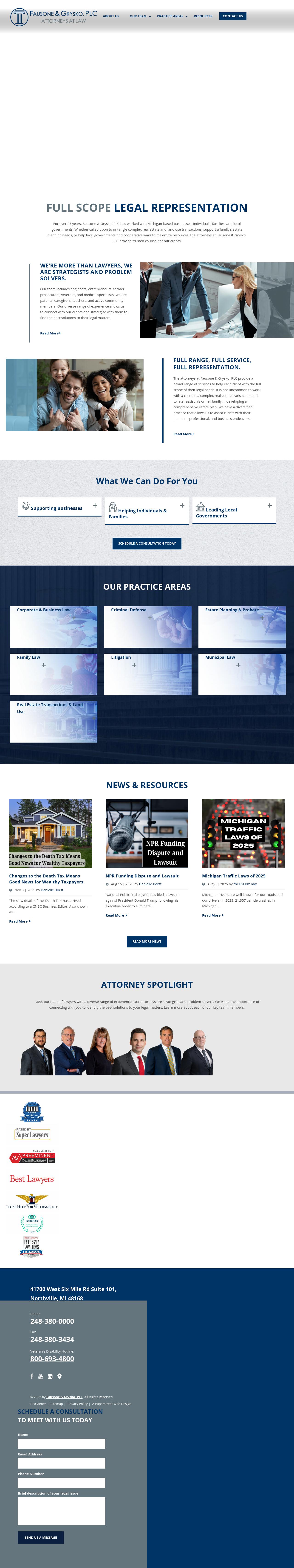 Fausone Bohn, LLP - Howell MI Lawyers