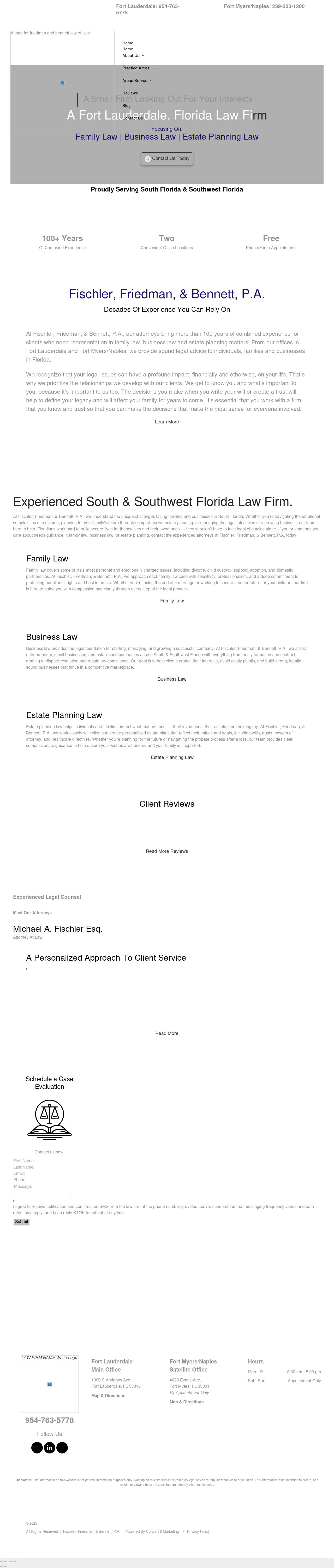 Fischler & Friedman PA - Fort Lauderdale FL Lawyers