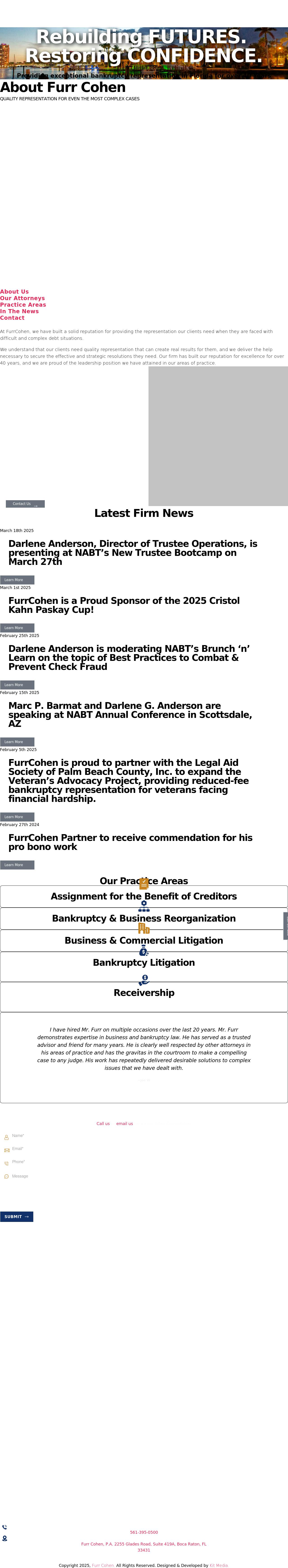 Furr & Cohen PA - Boca Raton FL Lawyers