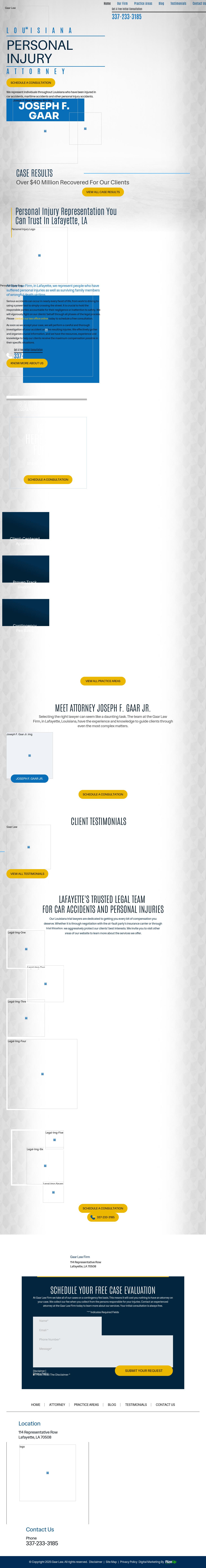 Gaar Law Firm - Lafayette LA Lawyers