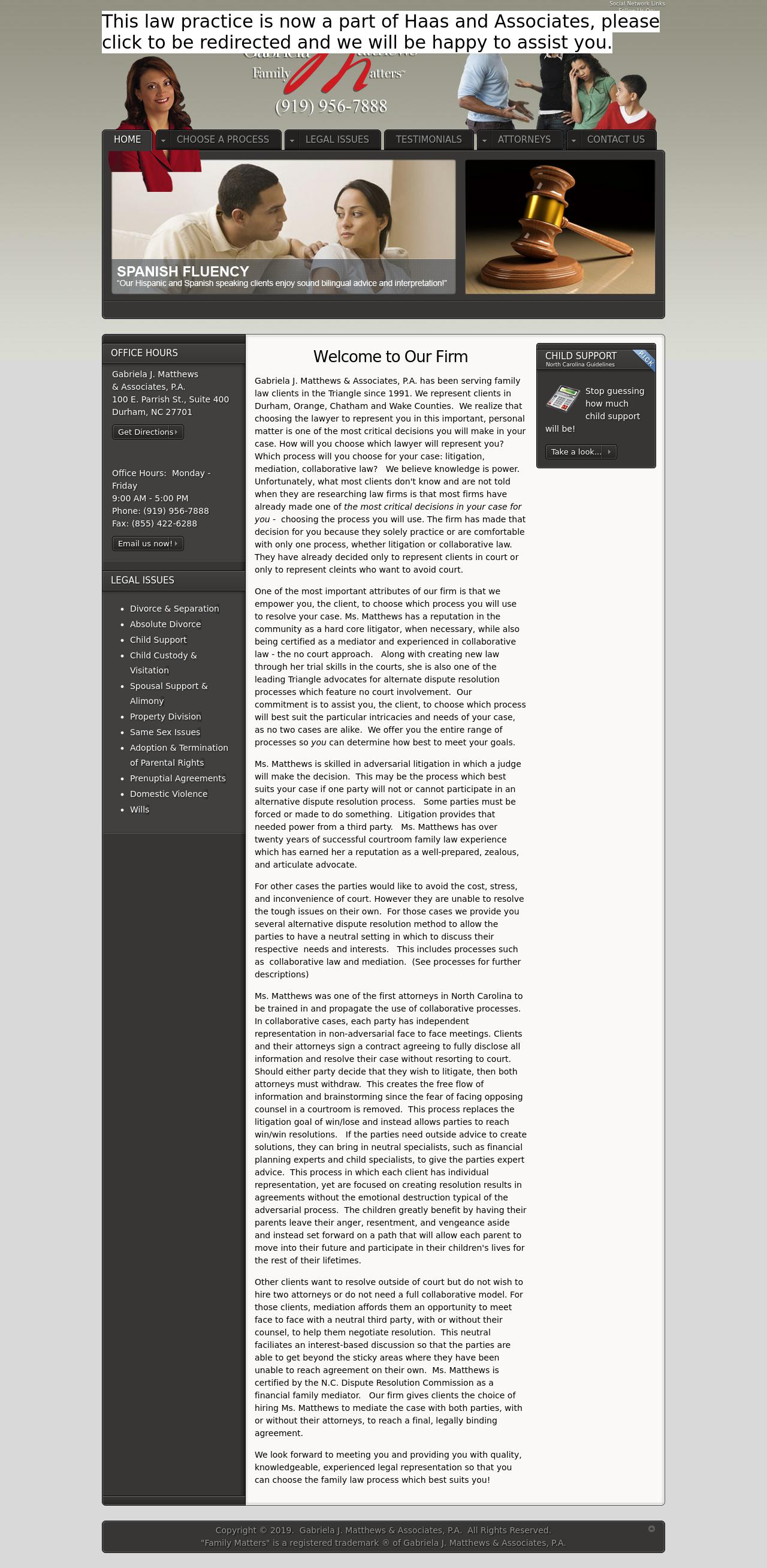 Gabriela J. Matthews & Associates, P.A. - Durham NC Lawyers