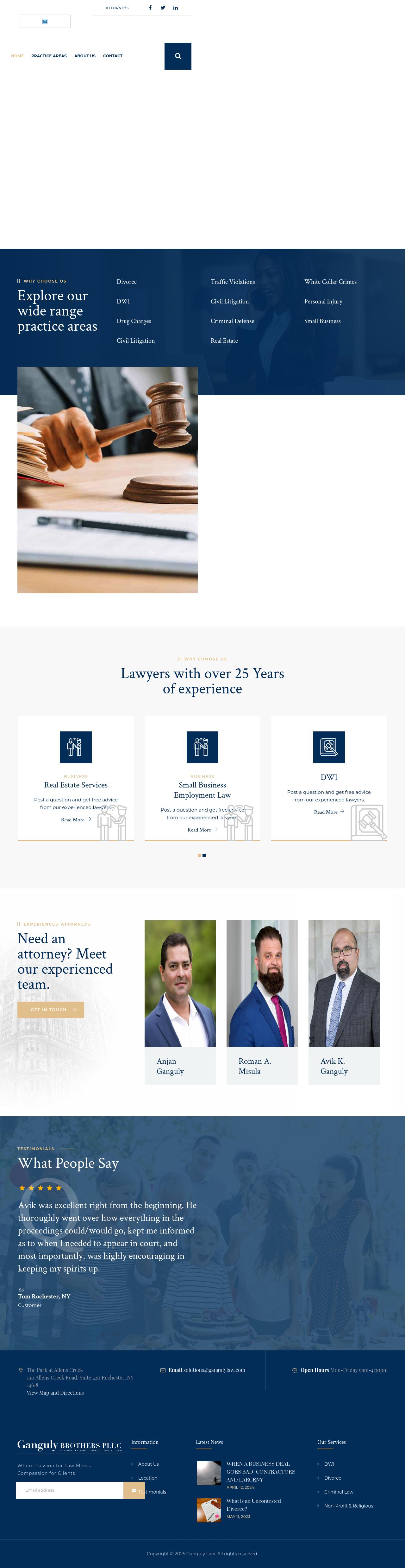 Ganguly Brothers, PLLC - Rochester NY Lawyers