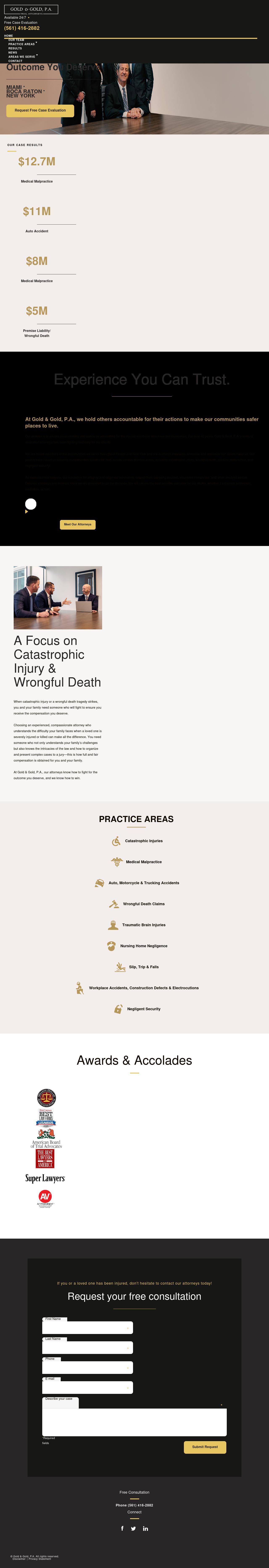 Gold & Gold, P.A. - Coral Gables FL Lawyers