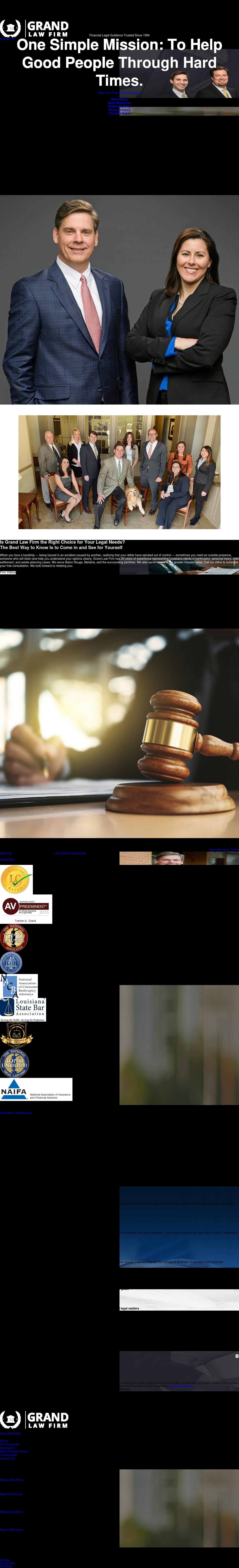 Grand Law Firm - Baton Rouge LA Lawyers