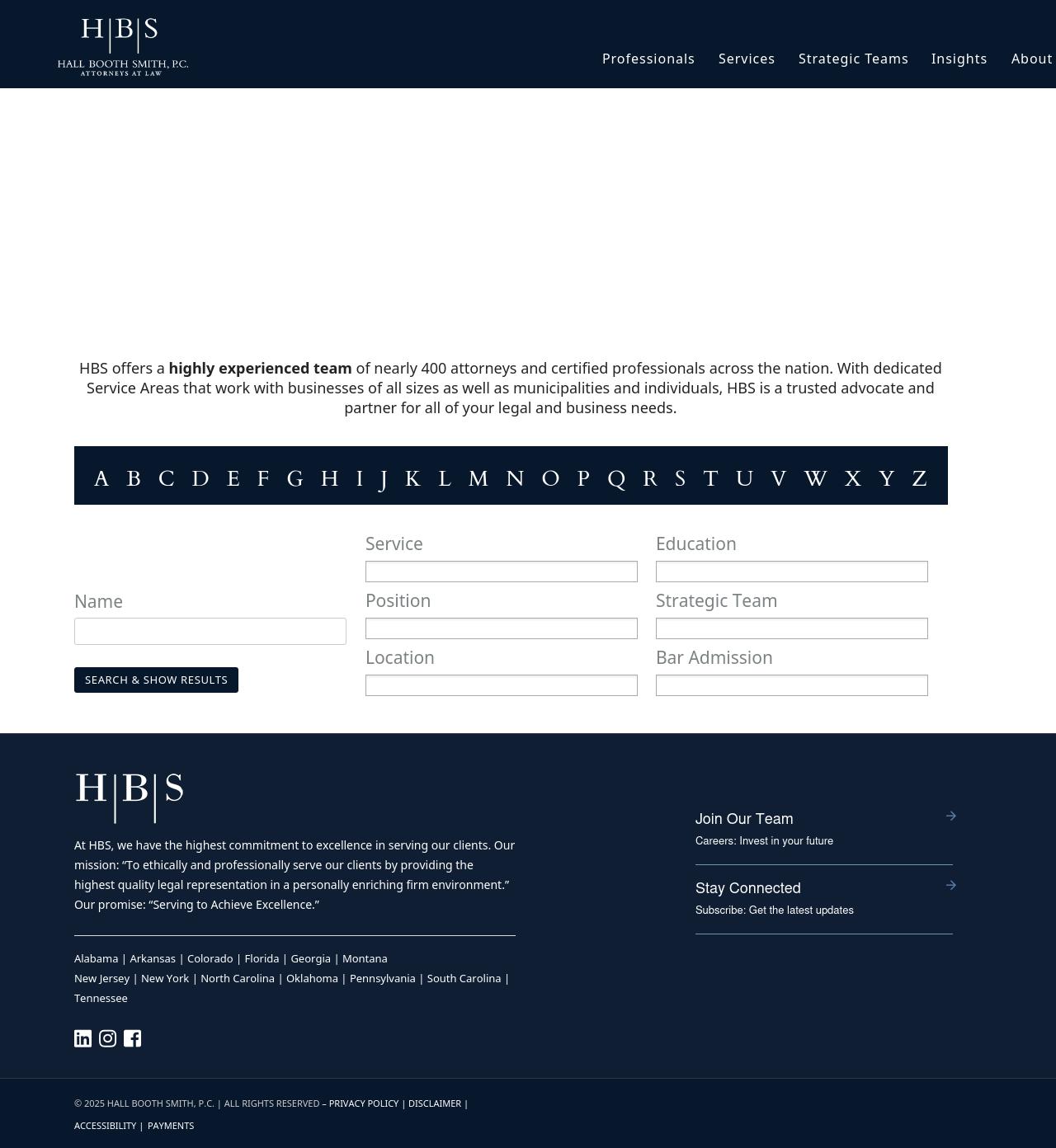 Hall Booth Smith, P.C. - Brunswick GA Lawyers