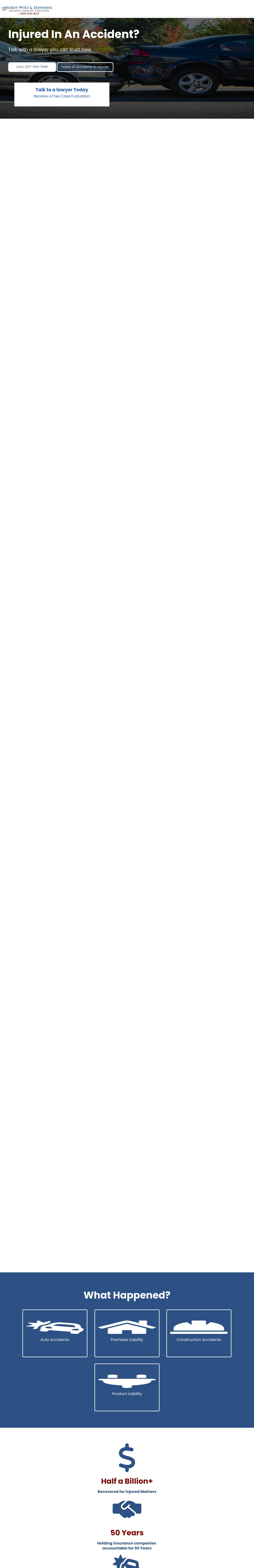 Hardy Wolf & Downing PA - Portland ME Lawyers