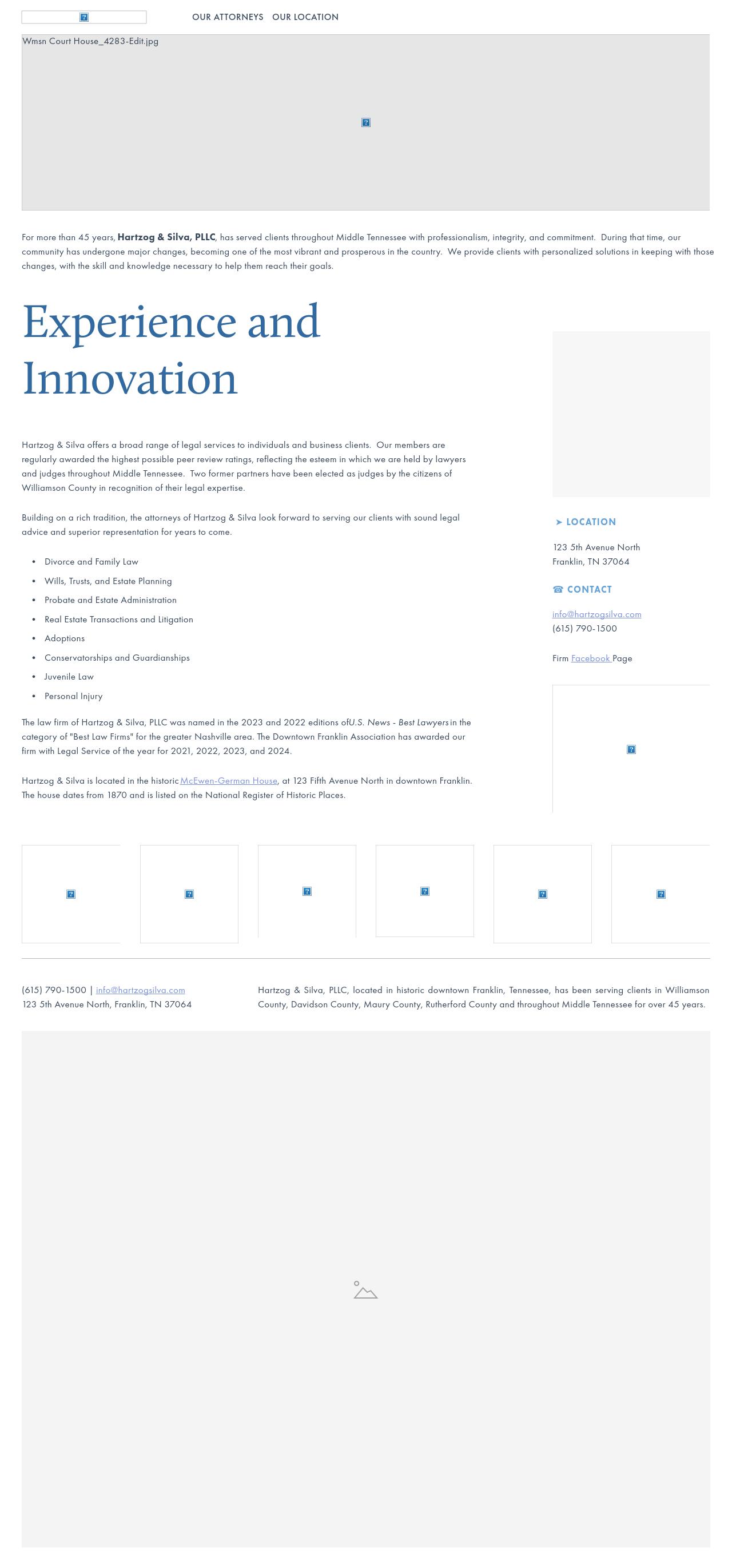 Hartzog & Silva, PLC - Franklin TN Lawyers