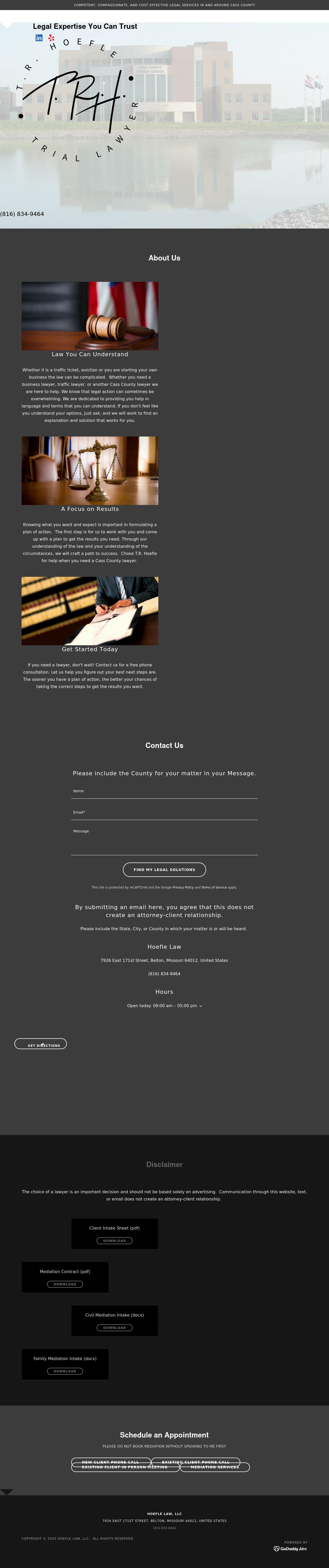 Hoefle Law LLC - Belton MO Lawyers