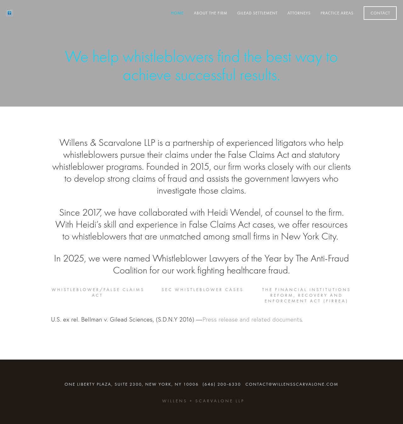 Jonathan A. Willens, LLC - New York NY Lawyers