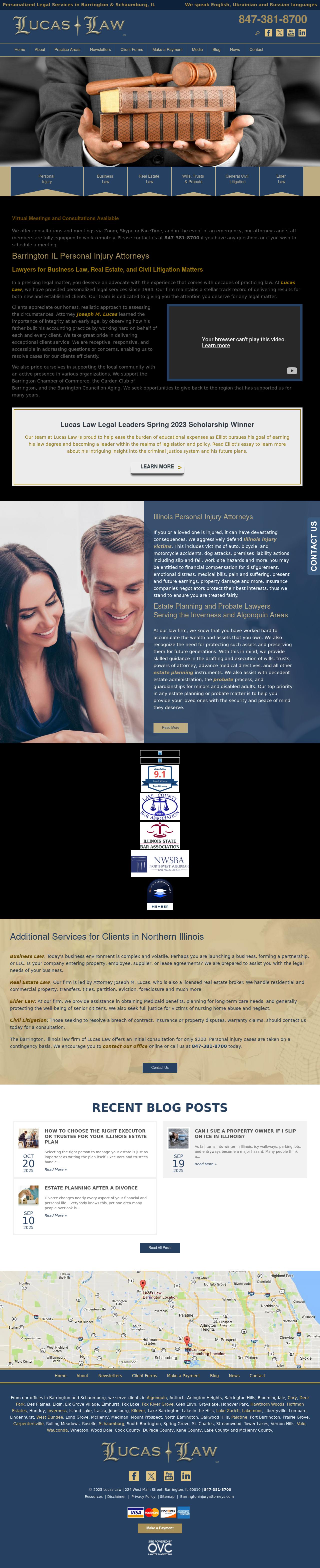 Joseph M. Lucas & Associates, L.L.C. - Barrington IL Lawyers