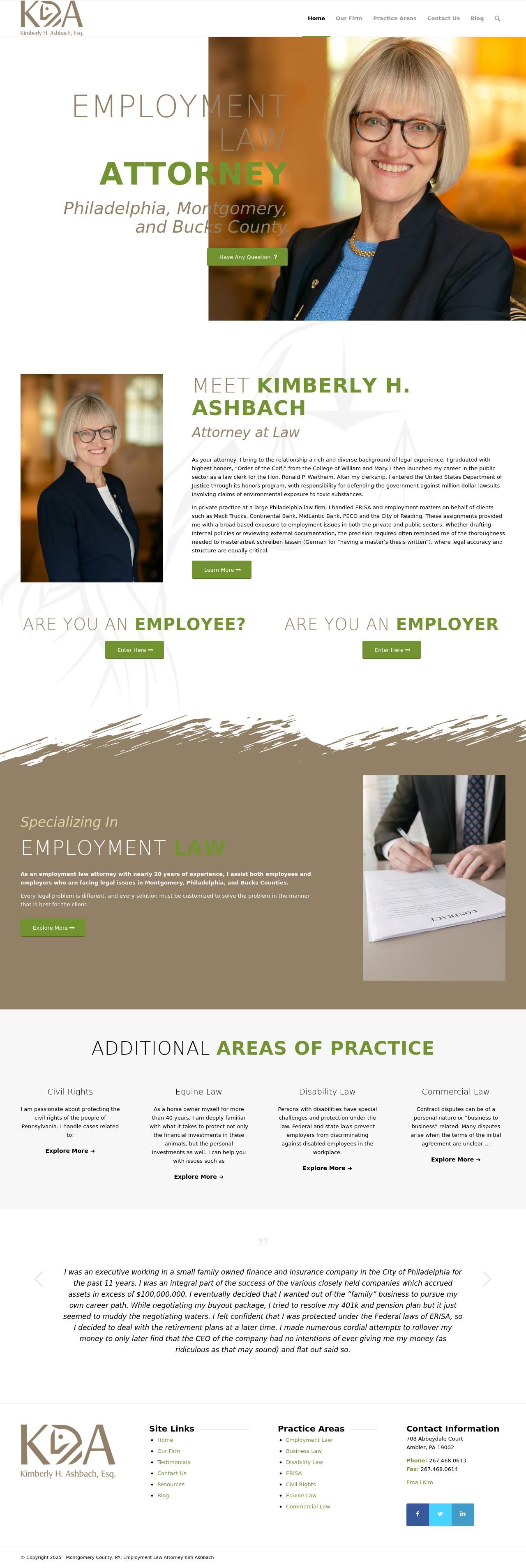 Kim H. Ashbach Esq. - Ambler PA Lawyers
