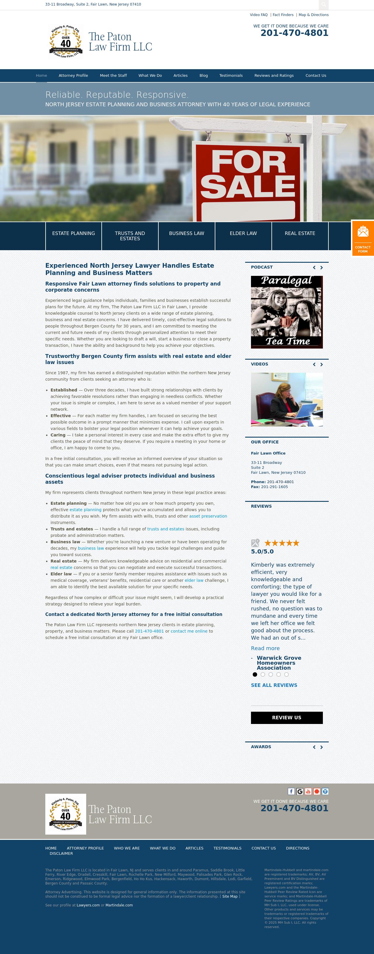 Kimberly A. Paton - Paramus NJ Lawyers