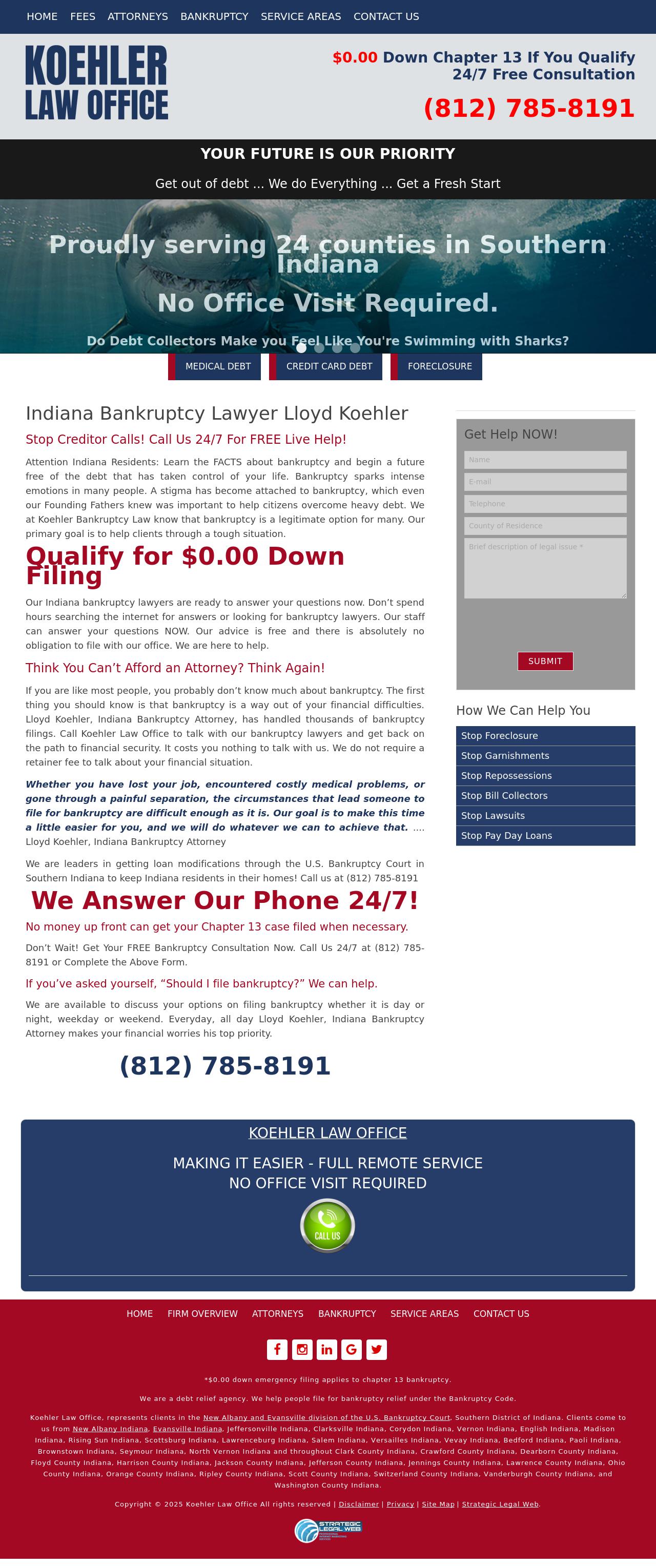 Koehler Law Office - New Albany IN Lawyers