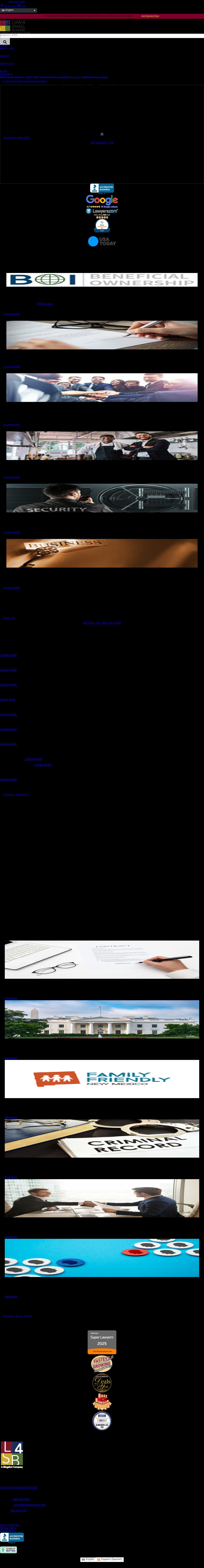 Law 4 Small Business - Albuquerque NM Lawyers