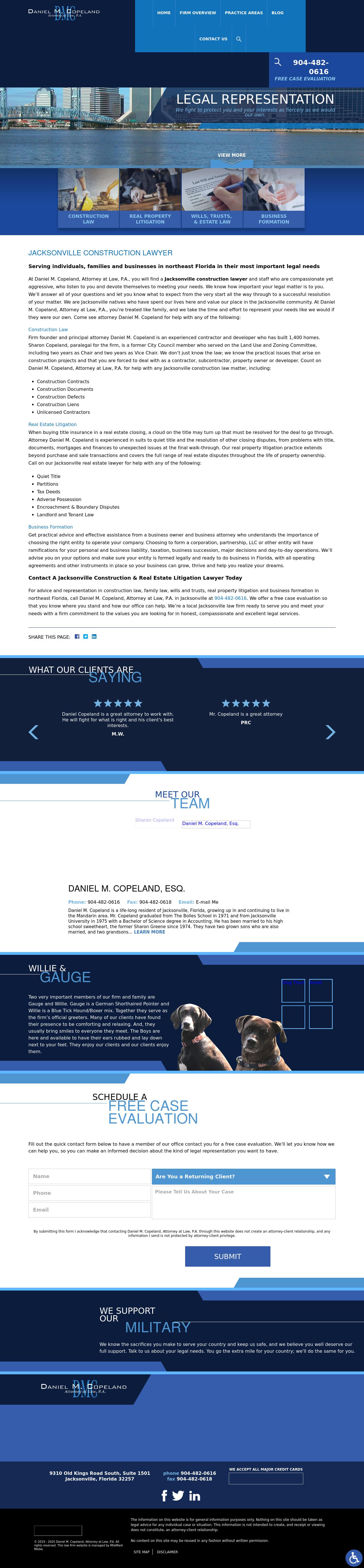 Law Office of Daniel M. Copeland - Jacksonville FL Lawyers