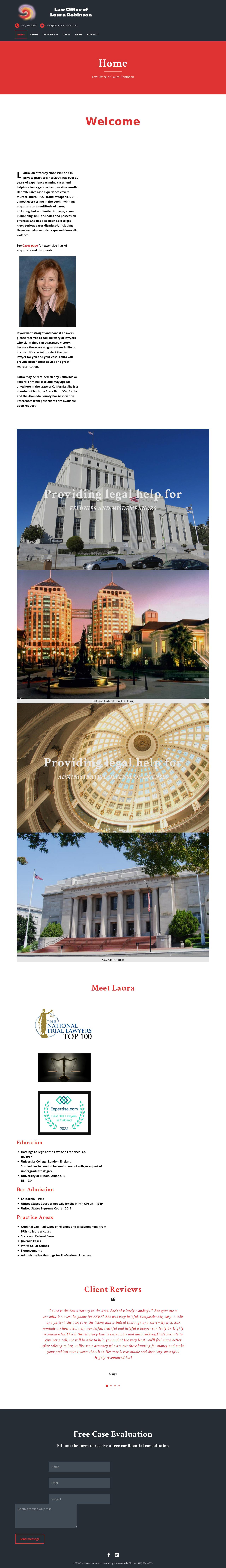 Law Office of Laura Robinson - Oakland CA Lawyers
