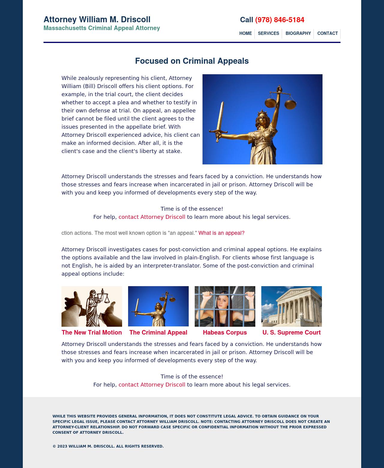 Law Office of William M. Driscoll - Chelmsford MA Lawyers