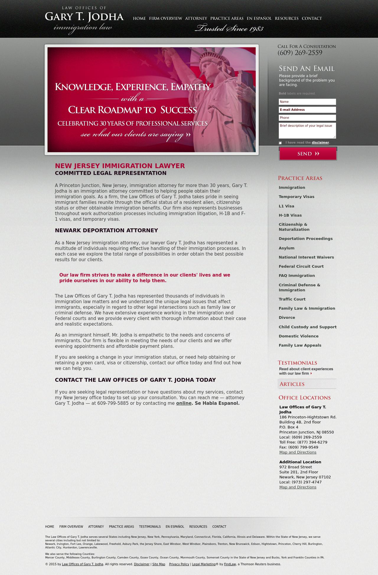 Law Offices of Gary T. Jodha - Princeton Junction NJ Lawyers