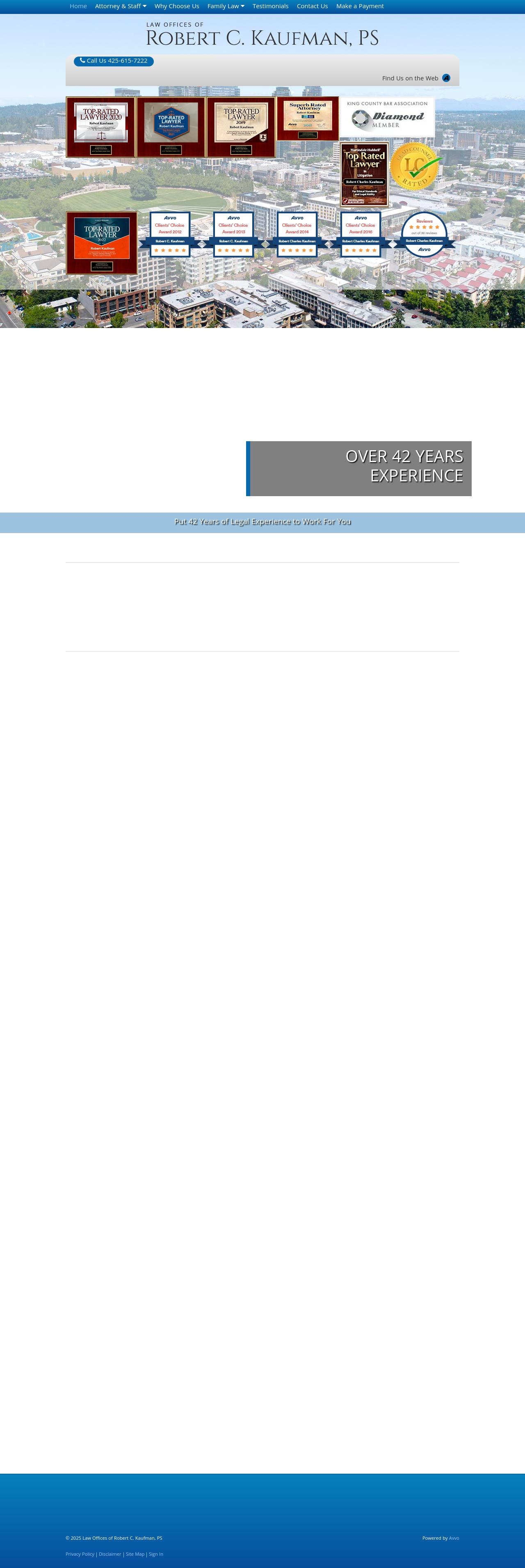 Law Offices of Robert C. Kaufman, PS - Bellevue WA Lawyers