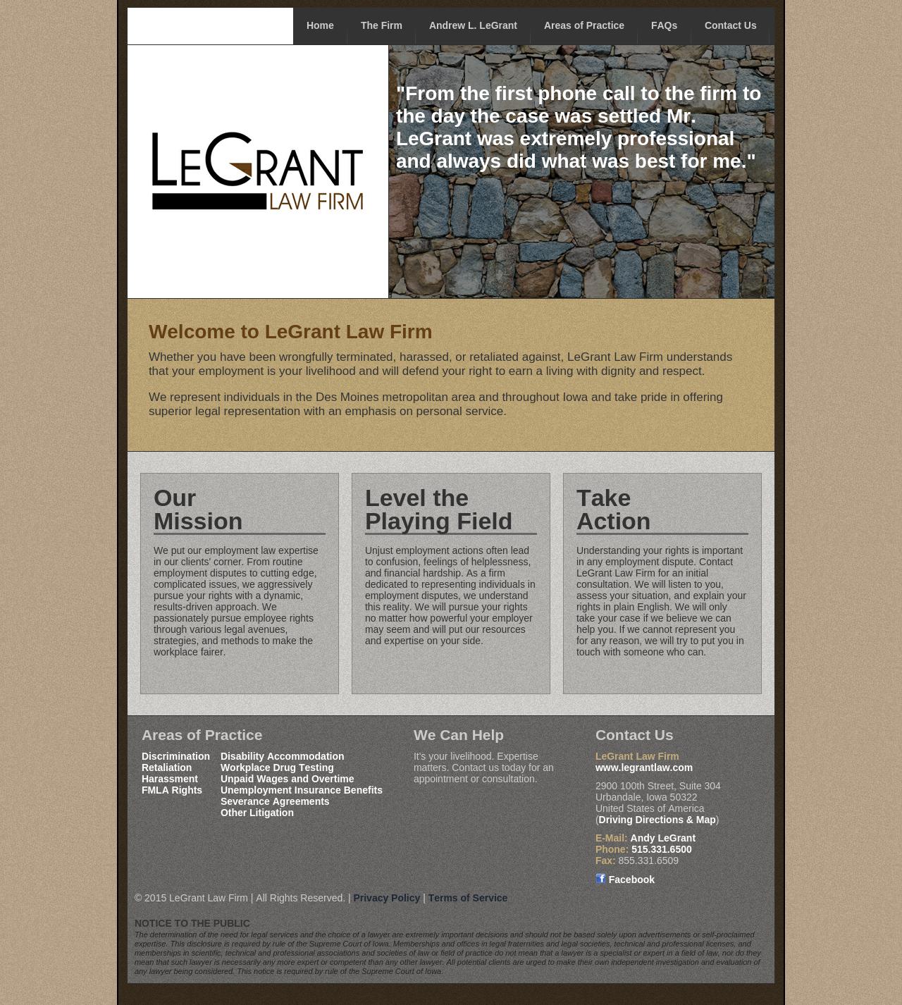 LeGrant Law Firm - Urbandale IA Lawyers