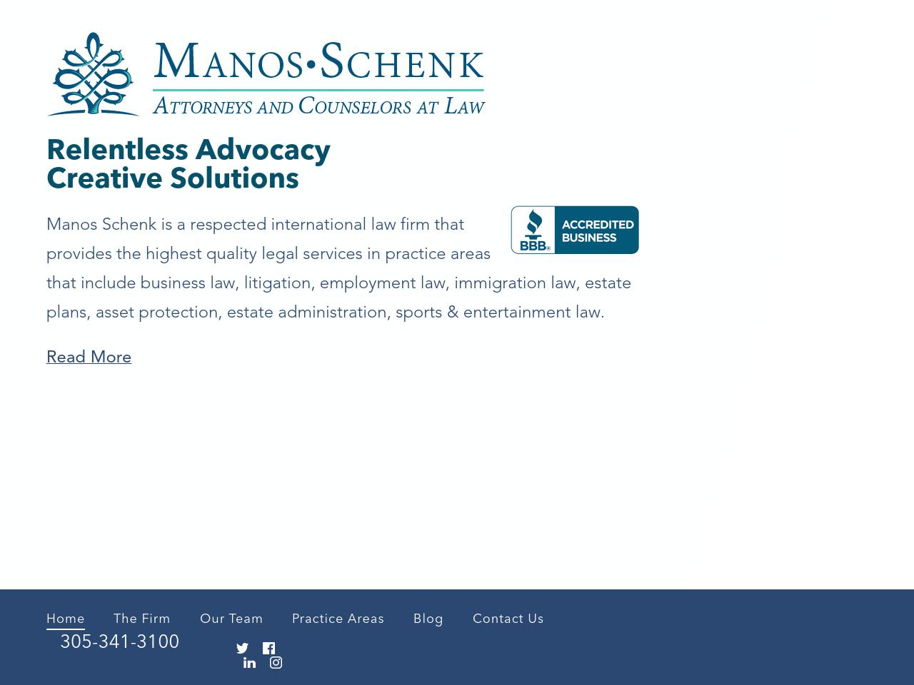 Manos & Associates, PL - Miami FL Lawyers