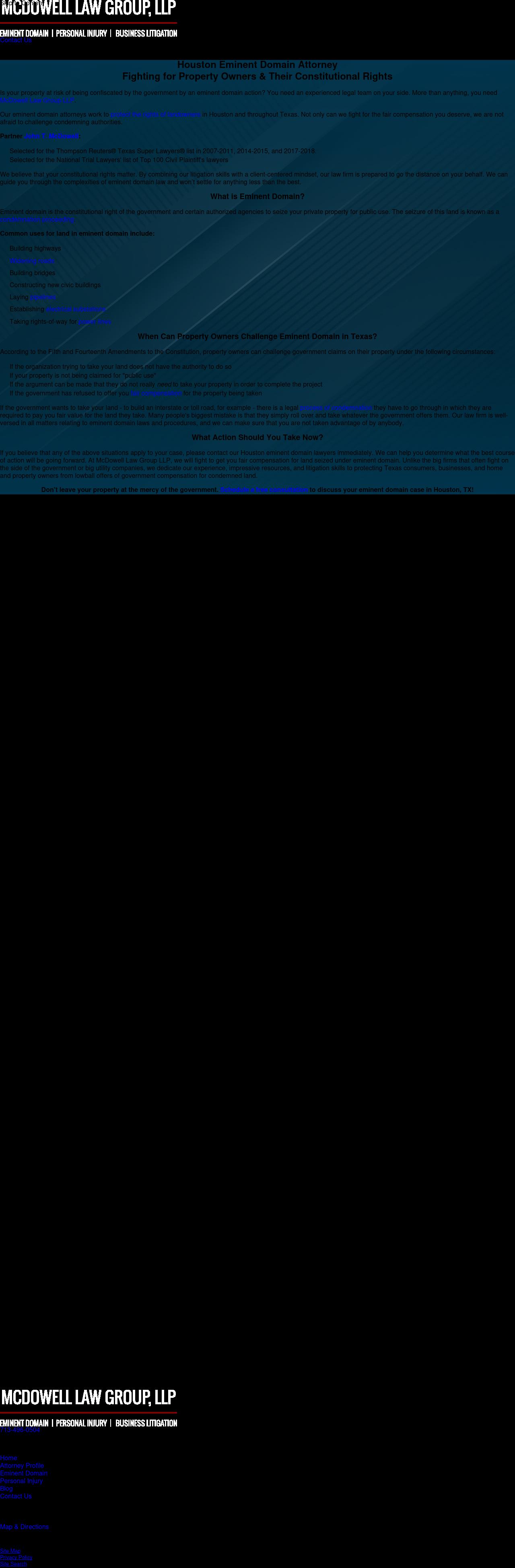 McDowell Wells LLP - Houston TX Lawyers