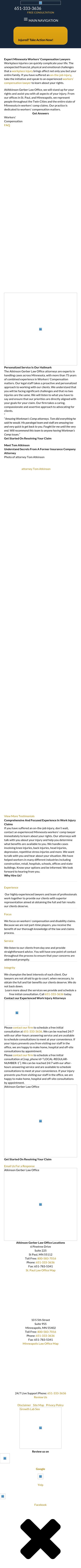 Atkinson Law Office, P.A. & Minnesota Disability - Saint Paul MN Lawyers