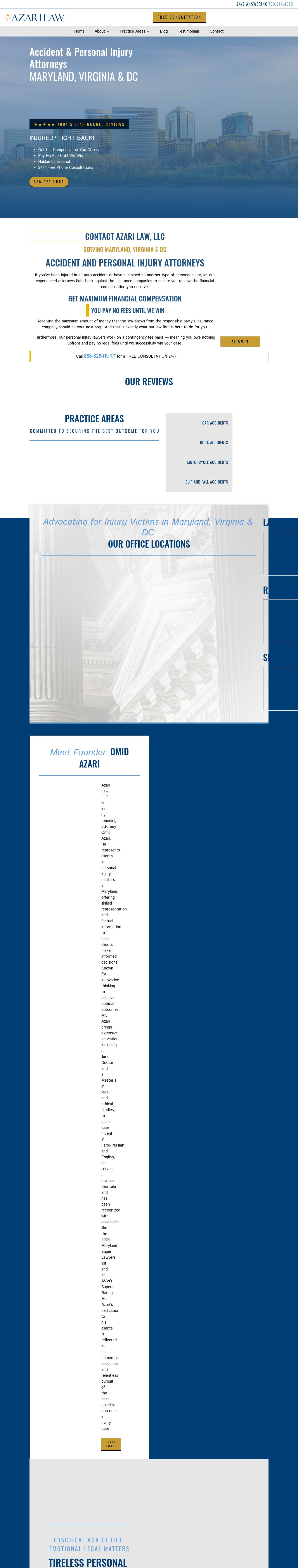 Azari Law, LLC - Laurel MD Lawyers