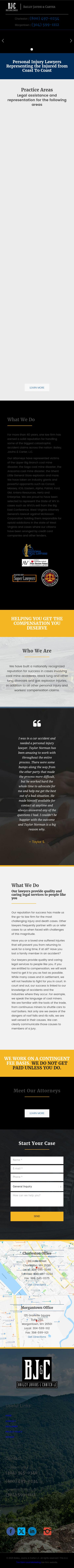 Bailey, Javins & Carter, L.C. - Charleston WV Lawyers