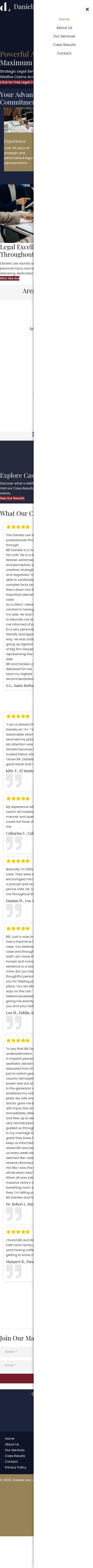 Bill Daniels Law Offices, APC - Encino CA Lawyers