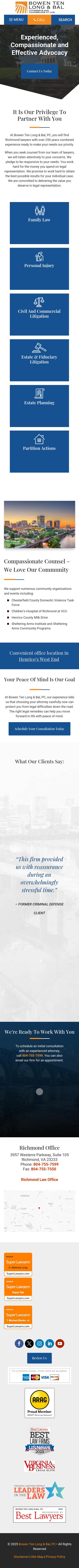 Bowen Ten Cardani, PC - Richmond VA Lawyers