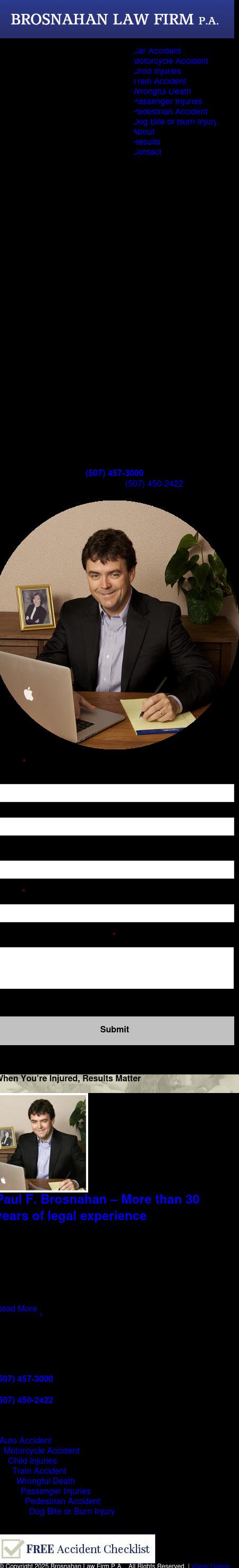 Brosnahan Law Firm, P.A. - Winona MN Lawyers